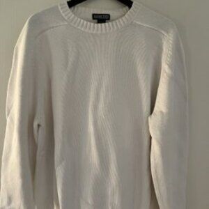 Preppy Lands End Cable Crew